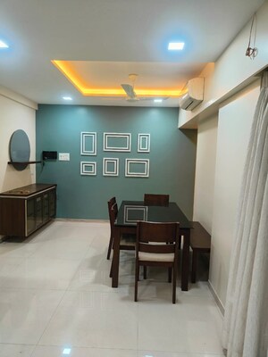 Living Room in 3 BHK Apartment at Harsh Paradise, Aundh – for Rent