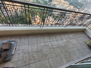 Balcony in 4 BHK Apartment at Hiranandani Tribeca, Ghodbunder Road – for Sale
