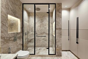 Bathroom in 3 BHK Apartment at L And T The Gateway, Sewri – for Sale