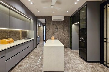 Kitchen in 3 BHK Apartment at L And T The Gateway, Sewri – for Sale