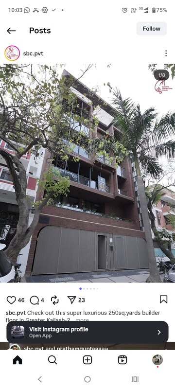 6+ BHK Independent House For Sale in Sushant Lok I