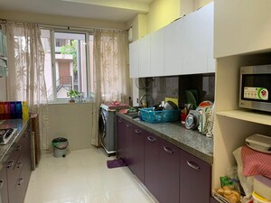 Kitchen in 3 BHK Apartment at Salmona ville, Santacruz West – for Sale
