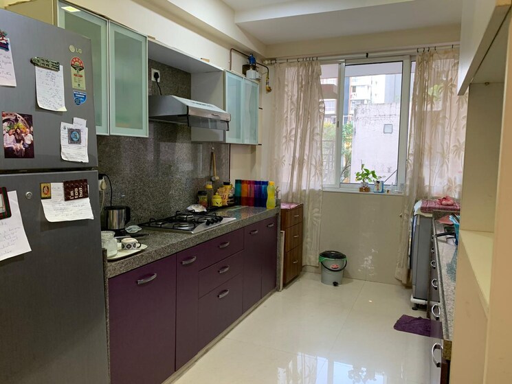 Kitchen, salmona-ville 3 Bedroom 1550 Sq.Ft. Apartment In Santacruz West Mumbai 9520933