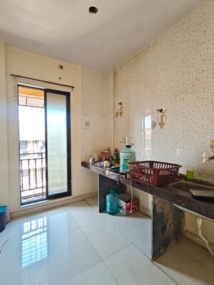 Kitchen in 1 BHK Apartment at Shree Samarth Complex, Kalwa – for Rent