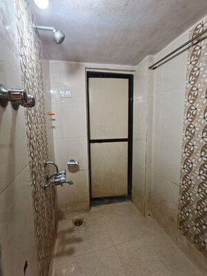 Bathroom in 1 BHK Apartment at Shree Samarth Complex, Kalwa – for Rent
