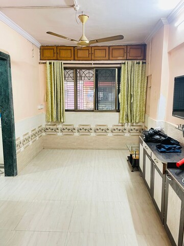 Bedroom in 1 BHK Apartment at Raghukul Society, Kalwa – for Rent