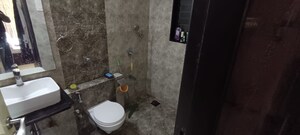 Bathroom in 2 BHK Apartment at Mayfair Housing Hillcrest, Vikhroli West – for Rent