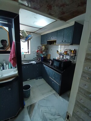 Kitchen in 1.5 BHK Apartment at Leela Sagar Apartments, Andheri West – for Rent