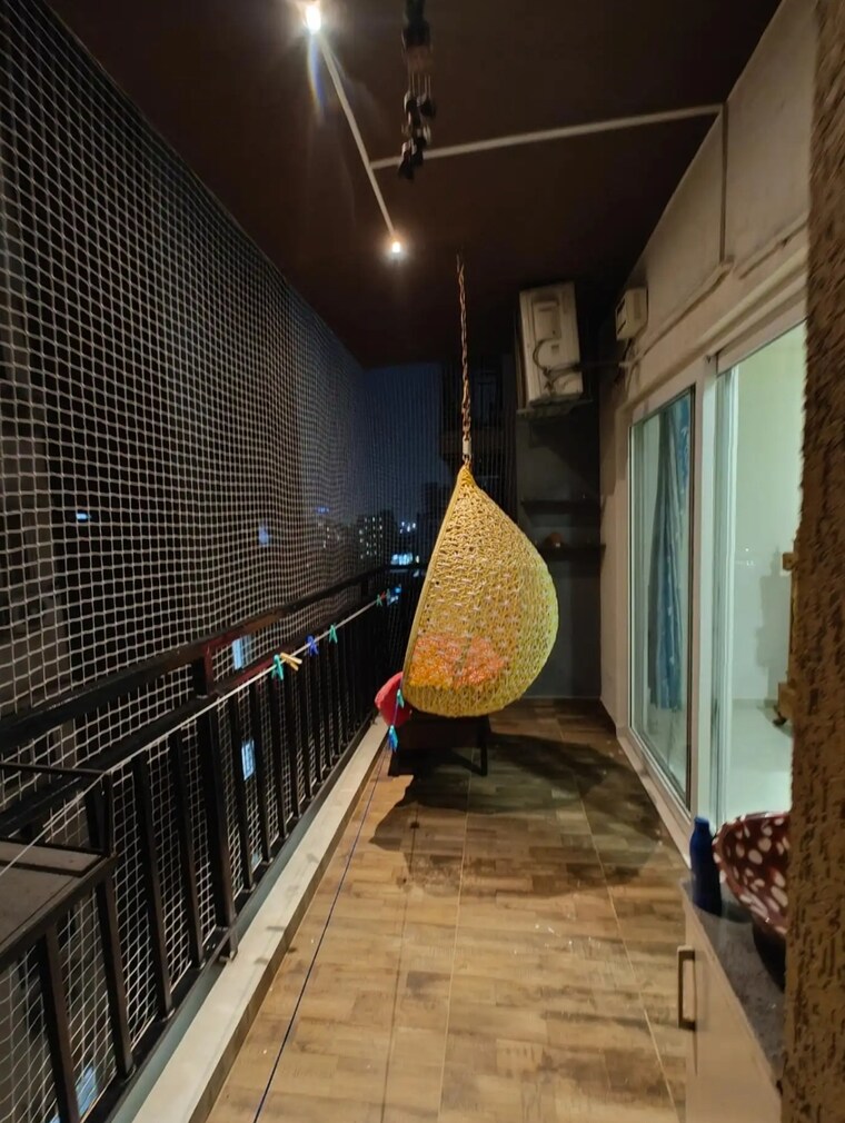 Balcony, crown-whistling-woods 3 Bedroom 1735 Sq.Ft. Apartment In Kokapet Hyderabad 9521000