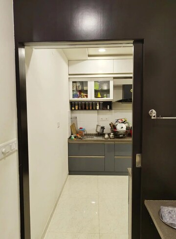 Building Lobby in 3 BHK Apartment at Crown Whistling Woods, Kokapet – for Sale