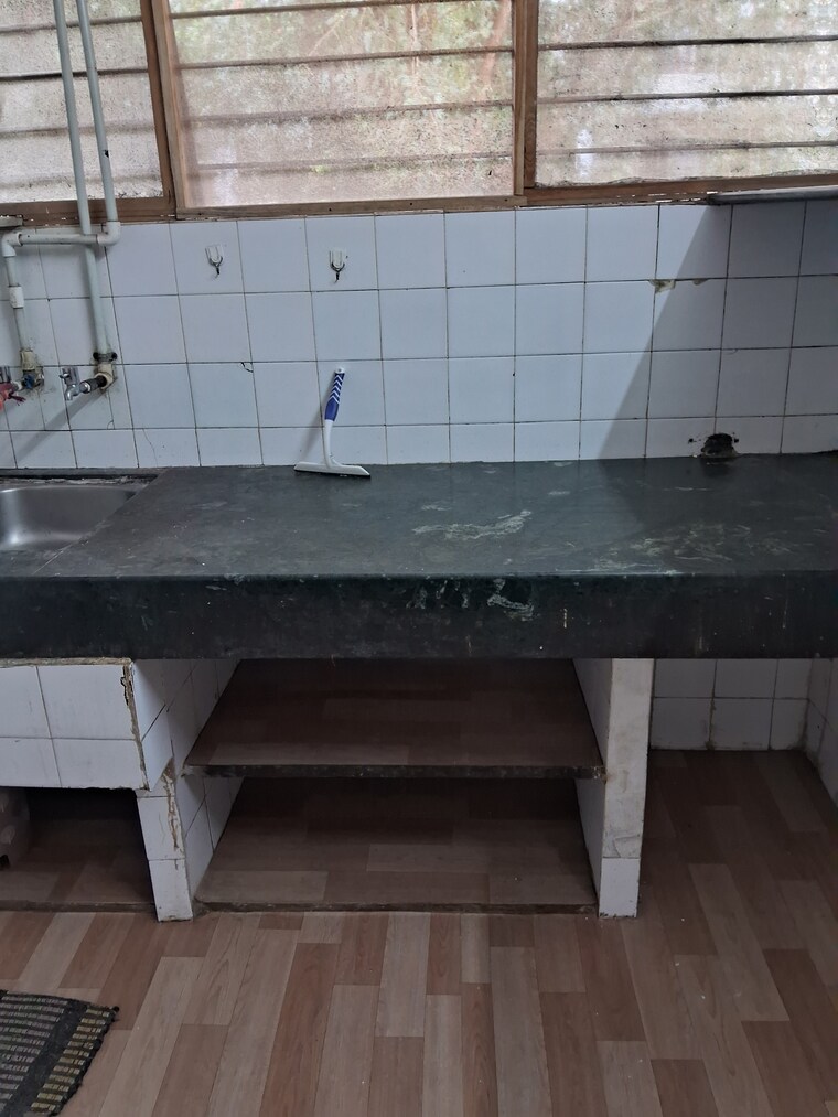 Kitchen, visava-gharkul 1 Bedroom 550 Sq.Ft. Apartment In Aundh Pune 9521009