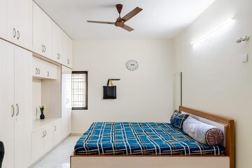 Bedroom in 2 BHK Builder Floor at Nallagandla – for Rent