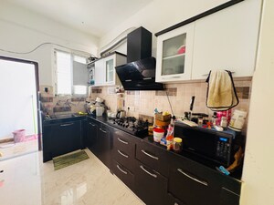 Kitchen in 3 BHK Builder Floor at Nallagandla – for Rent