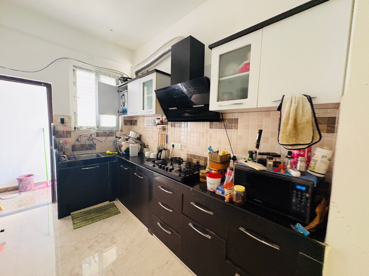 Kitchen, nallagandla 3 Bedroom 1800 Sq.Ft. Builder Floor In Nallagandla Hyderabad 9521026