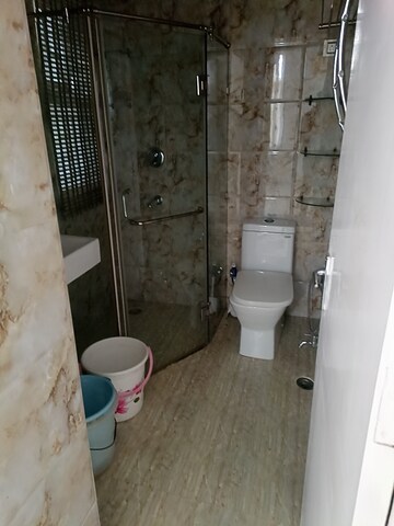 Bathroom in 2 BHK Apartment at Dhoot Time Residency, Sector 63 – for Rent