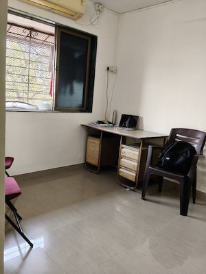Living Room in 1 RK Apartment at Parishram CHS, Santacruz East – for Rent
