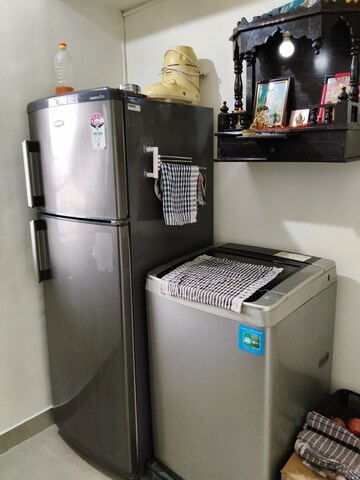 Kitchen in 1 RK Apartment at Parishram CHS, Santacruz East – for Rent