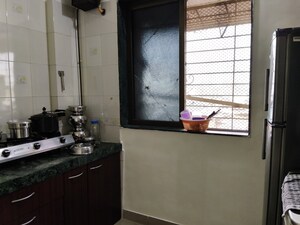 Kitchen in 1 RK Apartment at Parishram CHS, Santacruz East – for Rent