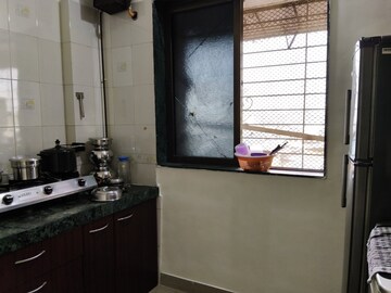 Kitchen in 1 RK Apartment at Parishram CHS, Santacruz East – for Rent