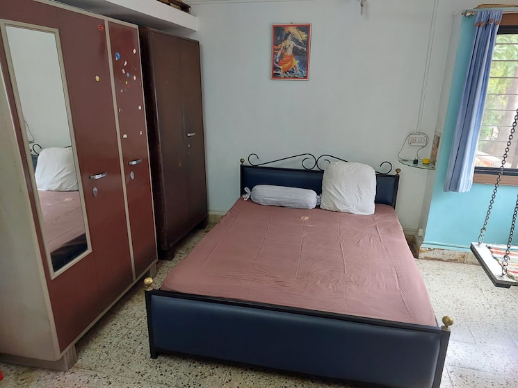 Bedroom, morya-darshan 2 Bedroom 1000 Sq.Ft. Apartment In Pashan Pune 9521036