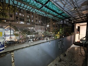 Balcony in 2 BHK Apartment at Aakanksha Garden, Manpada – for Rent