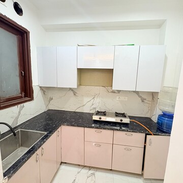 Kitchen in 1 BHK Builder Floor at Saket – for Rent