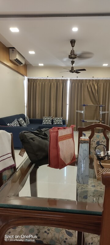 Living Room in 3 BHK Apartment at Darsshan Ricco, Lower Parel – for Rent