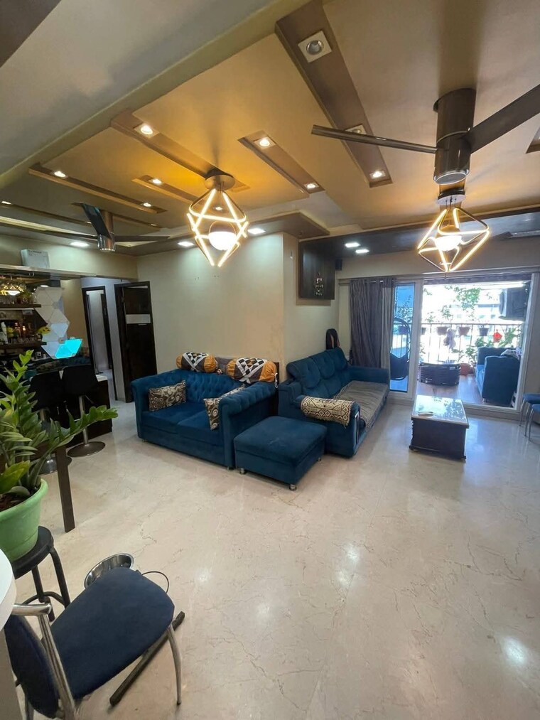 Living Room, sheth-vasant-lawns 3 Bedroom 1350 Sq.Ft. Apartment In Laxmi Nagar Thane 9521103