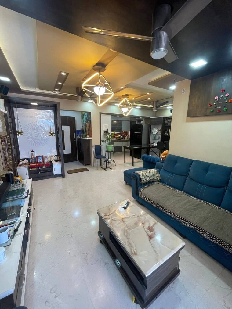 Living Room, sheth-vasant-lawns 3 Bedroom 1350 Sq.Ft. Apartment In Laxmi Nagar Thane 9521103