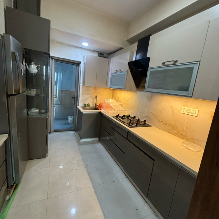 Kitchen, paras-dews 3 Bedroom 1900 Sq.Ft. Apartment In Panwala Khusropur Gurgaon 9521100