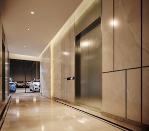 Building Lobby in 2 BHK Apartment at Disha Elysium, Versova – for Sale