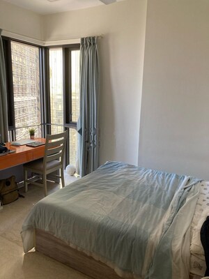 Bedroom in 3 BHK Apartment at Lodha The Park, Worli – for Rent