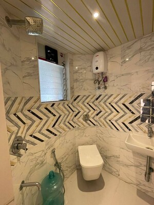 Bathroom in 2 BHK Apartment at Ashiana CHS Bandra West, Bandra West – for Rent