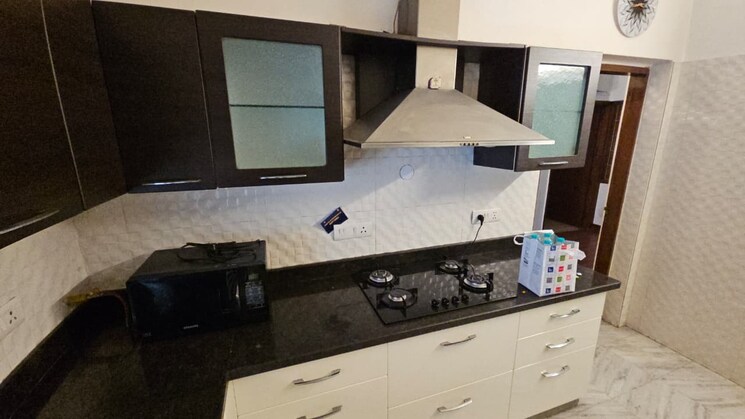 Kitchen, shanti niketan 4 Bedroom 3500 Sq.Ft. Builder Floor In Shanti Niketan Delhi 9521161