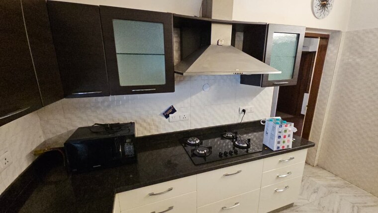 Kitchen, shanti niketan 4 Bedroom 3500 Sq.Ft. Builder Floor In Shanti Niketan Delhi 9521161