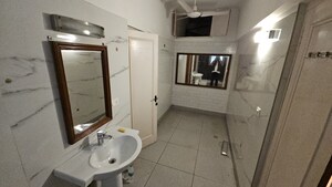 Bathroom in 4 BHK Builder Floor at Shanti Niketan – for Rent