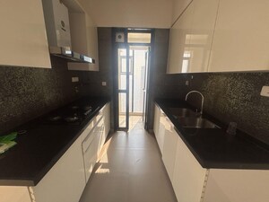 Kitchen in 3 BHK Apartment at Lodha World View, Worli – for Rent