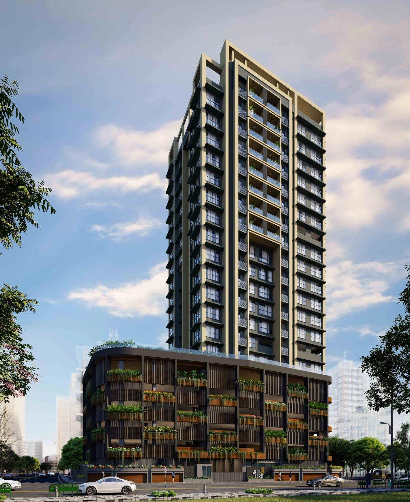 3 BHK Apartment For Sale in Happy Jade Crest