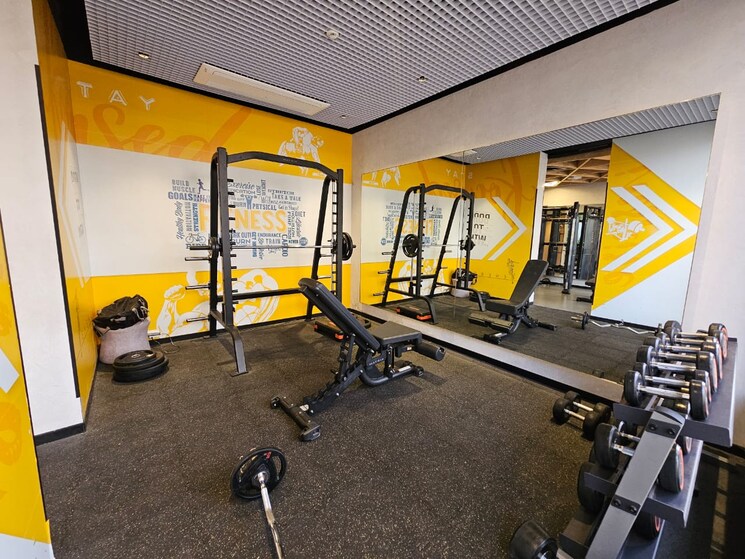 Gym, raj-infinia 3 Bedroom 1250 Sq.Ft. Apartment In Malad West Mumbai 9521189