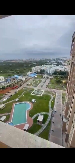 Swimming Pool in 2 BHK Apartment at Ahad Serenity, Rayasandra – for Rent