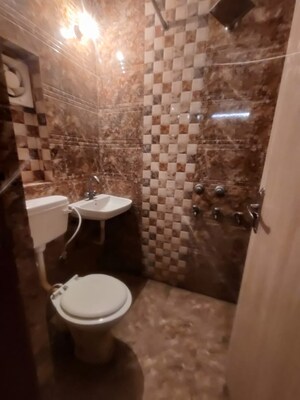 Bathroom in 1 RK Apartment at Lord Mahavira Apartment, Sector 29 – for Rent