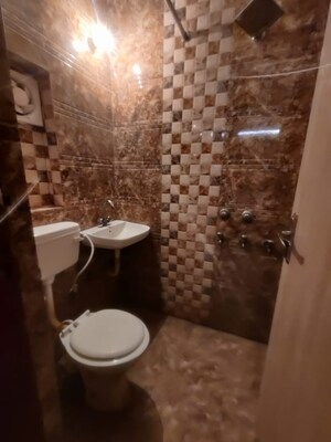 Bathroom in 1 RK Apartment at Lord Mahavira Apartment, Sector 29 – for Rent