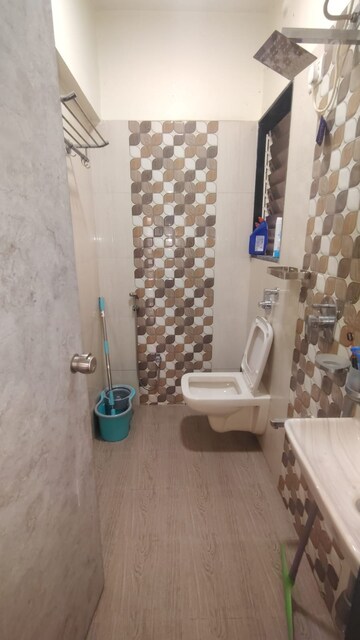 Bathroom in 1 BHK Apartment at Silicon Park, Malad West – for Rent