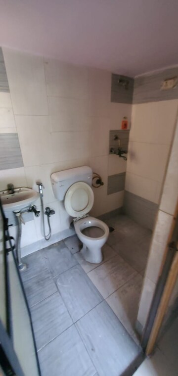 Bathroom in 1 BHK Apartment at Swastik Residency 1, Ghodbunder Road – for Sale