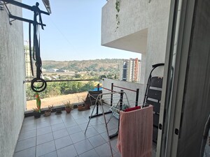 Balcony in 2 BHK Apartment at Kolte Patil 24K Sereno, Baner – for Rent