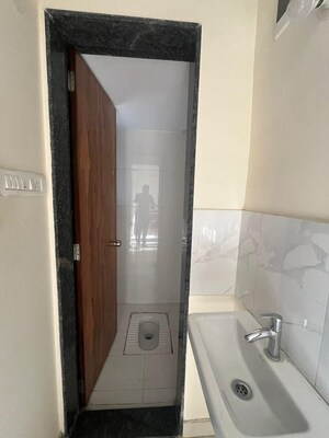 Bathroom in 1 BHK Apartment at Wadgaon Sheri – for Rent