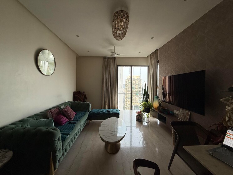 Living Room, lodha-the-park 2 Bedroom 970 Sq.Ft. Apartment In Worli Mumbai 9521352