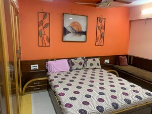 Bedroom in 4 BHK Apartment at Bodakdev – for Rent