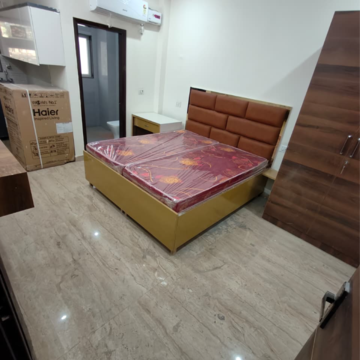 Living Room in 1 RK Builder Floor at Chattarpur – for Rent