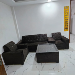 Living Room in 1 BHK Builder Floor at Saket – for Rent